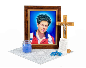 Obraz bł. Carlo Acutis 20x25