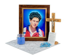 Obraz święty Carlo Acutis duży