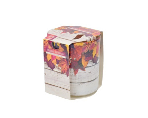 Świeca zapachowa w szkle Powitanie Jesieni