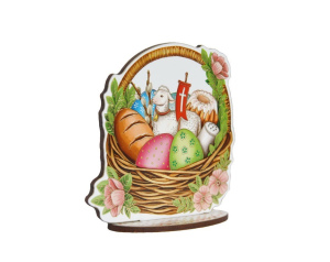 Figurka Koszyczek Wielkanocny Baranek