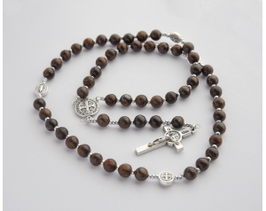 Różaniec z Kamieni Bronzyt