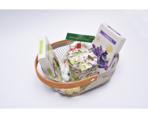 Zestaw Prezentowy Koszyczek Beżowy