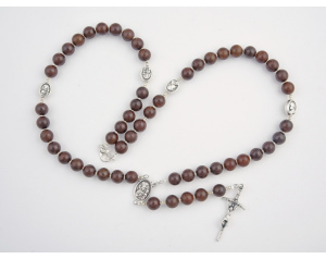 Różaniec Na Szyję Drewniany