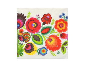 Serwetka 4 wzory mix