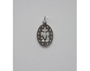 Medalik Matka Boża Niepokalana aluminiowy 2,5cm