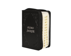 Pismo św. Biblia Tysiąclecia mała - czarna paginowana