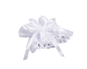 Ozdoba Na Świece Biała Wzór 2