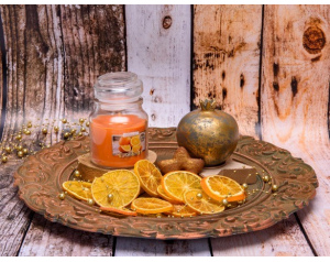 Świeca zapachowa Pomarańcza w słoiczku