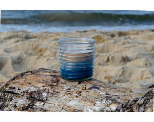 Świeca zapachowa trójkolorowa Letni Poranek