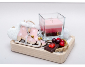 Świeca zapachowa Czekolada-Wiśnia