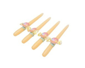 Świeca Stołowe Ecru Wielkanocne