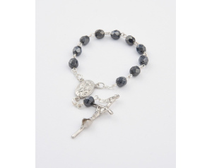 Różaniec Kryształkowy 10 Hematyt