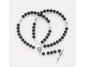 Różaniec Na Szyję z Kamieni Onyks