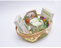 Zestaw Prezentowy Koszyczek Kremowy