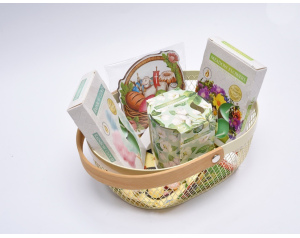 Zestaw Prezentowy Koszyczek Kremowy