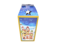 Lampion Papierowy Składany z Dziećmi