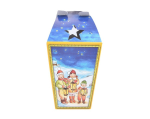Lampion Papierowy Składany z Dziećmi