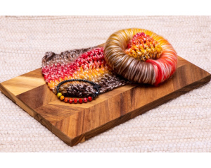 Różaniec Bransoletka Damska 10 Hematyt, Czerwona