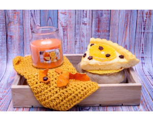 Świeca zapachowa Pomarańcza w słoiczku