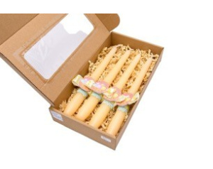 Świeca Stołowe Ecru Wielkanocne