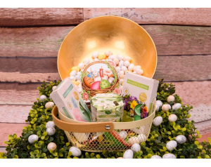 Zestaw Prezentowy Koszyczek Kremowy