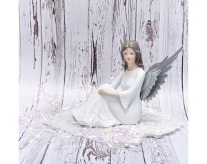 Figurka Anioł Biały