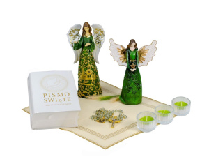 Świecznik Szklany Na Tealighty Karbowany