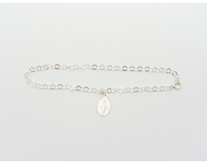 Bransoletka Srebrna Zawierzenia Maryjnego