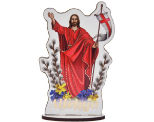Figurka Jezus Zmartwychwstały sklejka