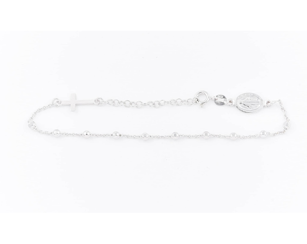 Różaniec Bransoletka Szlifowany Koralik