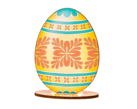 Pisanka Wielkanocna Pomaranczowa