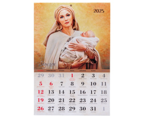 Kalendarz katolicki 2026 Święta Rodzina – religijny kalendarz ścienny na rok 2026