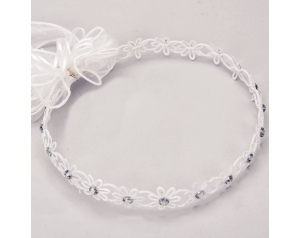 Wianek Komunijny Białe Stokrotki