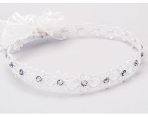 Wianek Komunijny Białe Stokrotki