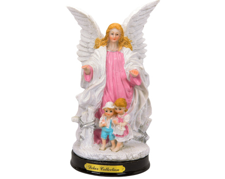 Różowy Anioł z Dziećmi B