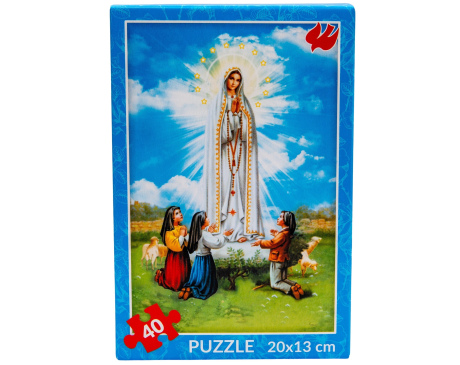 Puzzle Matka Boska Fatimska z Dziećmi