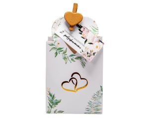 Podziękowanie na Ślub Krówki w Pudełku