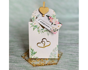 Podziękowanie na Ślub Krówki w Pudełku