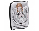 Obrazek Srebrny Aniołek Serce