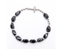 RÓŻANIEC NA RĘKĘ – Bransoletka Modlitewna z Hematytem – Ręcznie Robiona Biżuteria Religijna