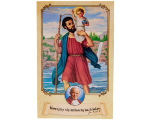 Obrazki ze Świętym Krzysztofem