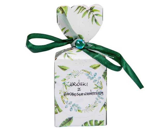 Krówki z Błogosławieństwem w zielonym pudełku