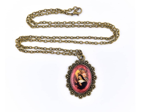 Medalion Św. Rita w Żywicy