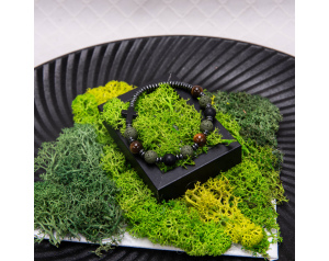 Bransoletka Różaniec Z Kamieni W Kolorze Ziemi