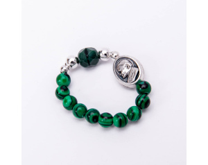 Pierścionek Na Palec Malachit