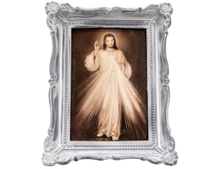 Obrazek w Ramce Jezus Miłosierny 3D