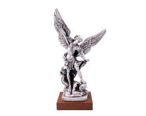 Figurka św. Michał Archanioł metalowy