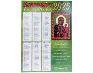 Kalendarz Katolicki Planszowy Polska 2025