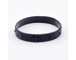 Różaniec Na rękę - Opaska Na Rękę - Czarna