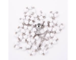 Różaniec Komunijny Serca Białe